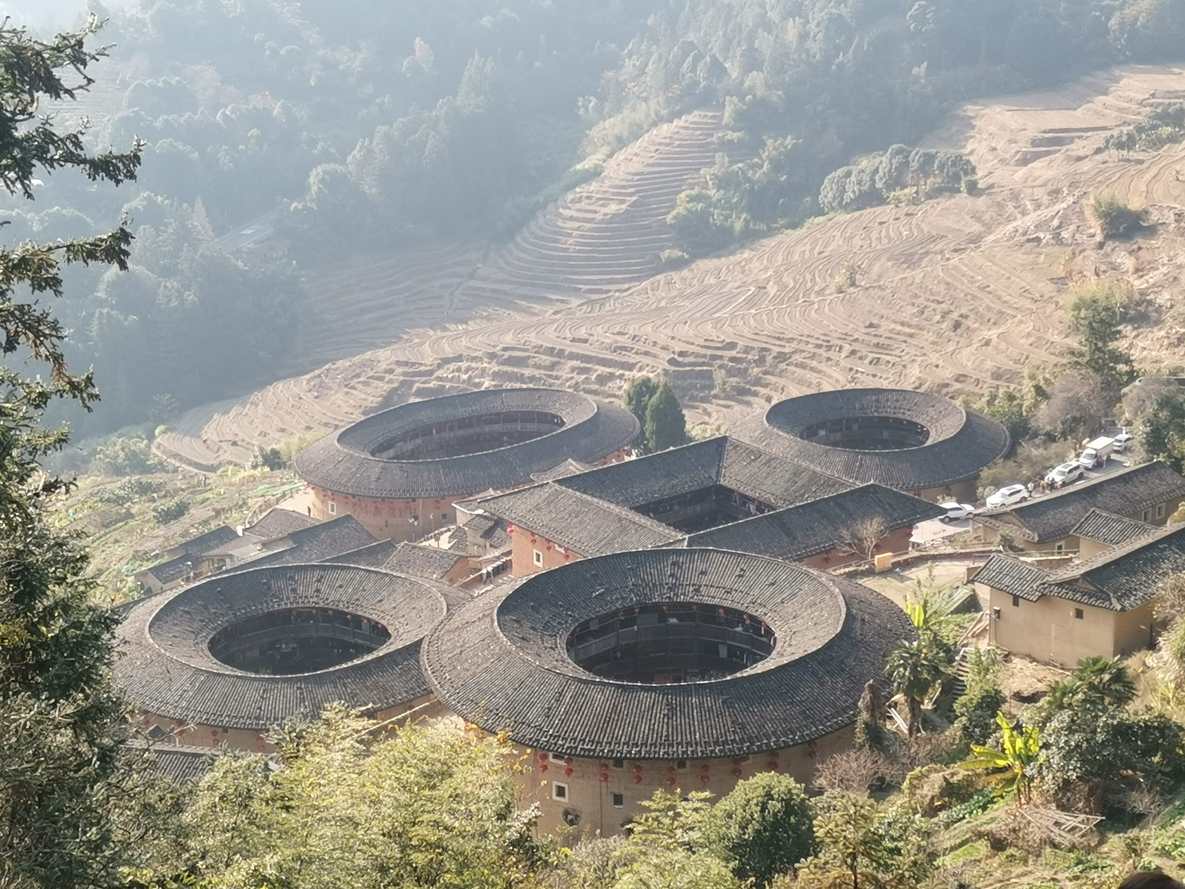 Winter in the Hakka Tulou: A Cozy Journey into Earthen Fortresses | China